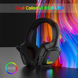 ONIKUMA K20 Wired Headphones With Microphone RGB Light Gaming Headsets Noise Cancelling Earphones For PS4 Xbox One Headset Gamer