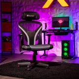 Voyage Mesh PC Gaming Chair, Black  gaming chair  chair  office furniture  office chair