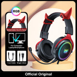 ONIKUMA X10 Gaming Headset with Flexible HD Microphone Dynamic RBG Light  Gaming Headphones for PC Gamer