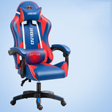 New Massage Office Chair Computer Chair  Pink Leather Gaming Chair for Bedroom Game Chair Cadeiras De Escritório Home Furniture