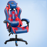 New Massage Office Chair Computer Chair  Pink Leather Gaming Chair for Bedroom Game Chair Cadeiras De Escritório Home Furniture