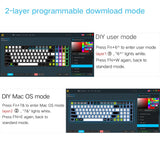 SKYLOONG Mechanical Keyboard GK96 96 Keys 90% Gamer Wired Hot Swappable RGB Backlit Gaming Keyboard for PC Desktop Laptop Tablet